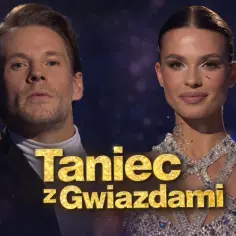 Para z "Tańca z Gwiazdami 2026" w błyszczących strojach, gotowa do występu.