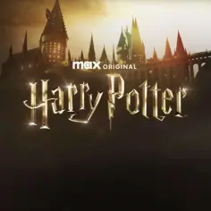Hogwart w blasku zachodzącego słońca, logo "Harry Potter" i napis "max ORIGINAL" zapowiadają nowy serial.